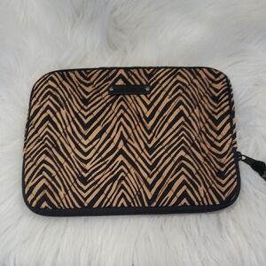 Vera Bradley Zebra Print Quilted  Wallet